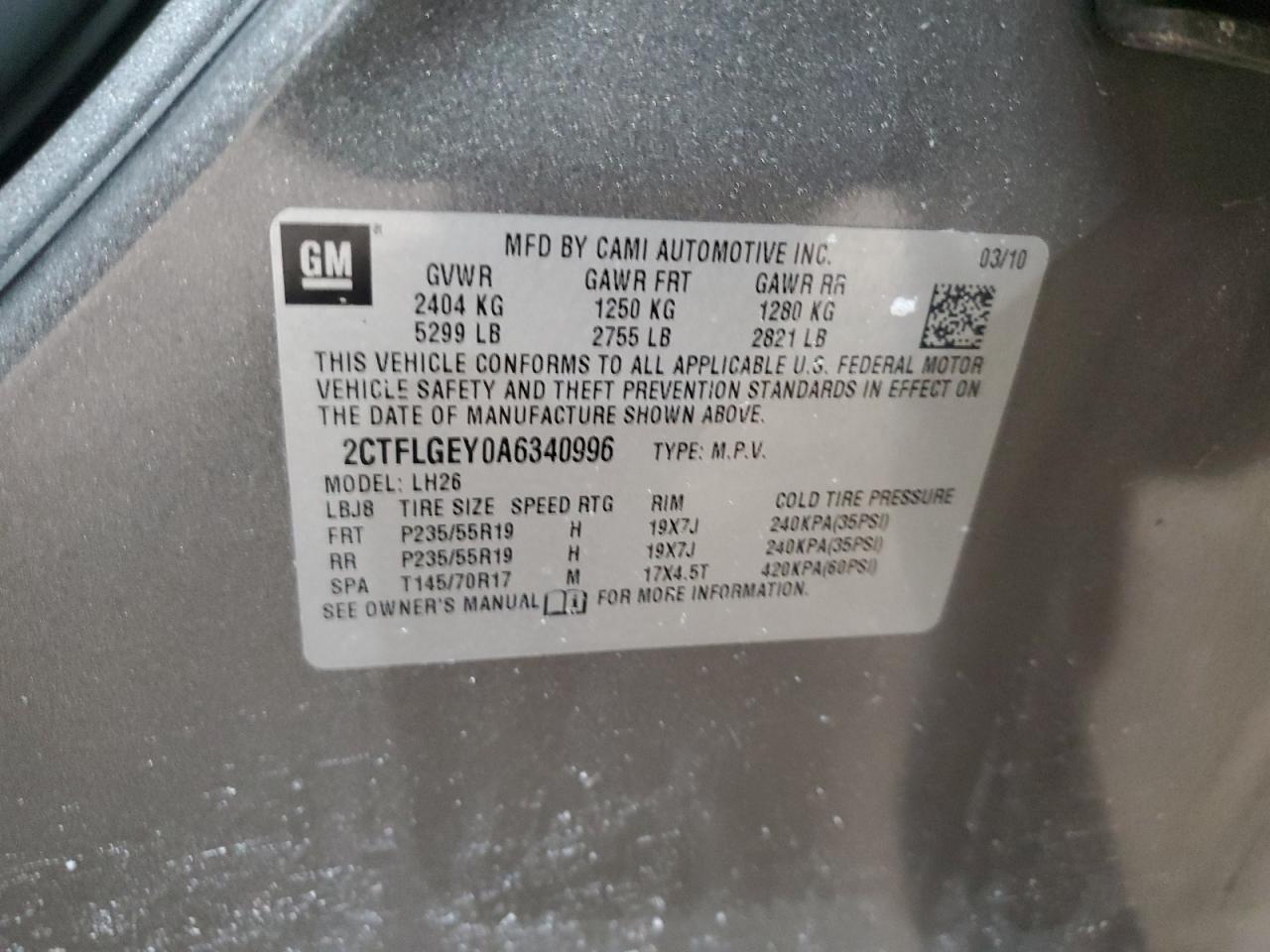 2010 GMC Terrain - Image 15