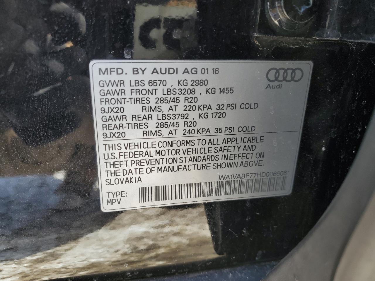 2017 Audi Q7 - Image 13