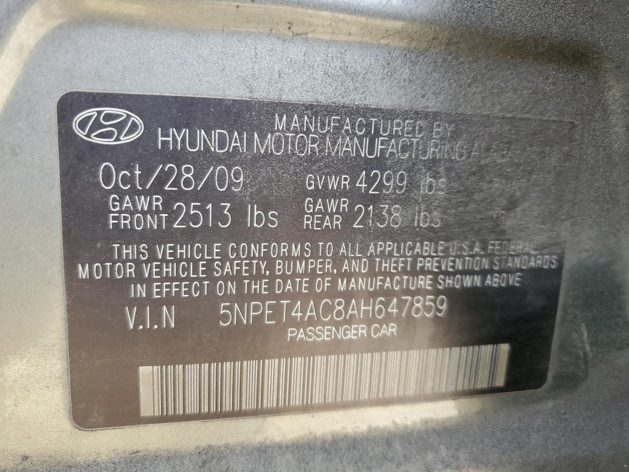 2010 Hyundai Sonata - Image 12