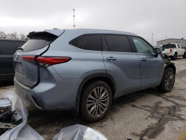  TOYOTA HIGHLANDER 2021 Синій