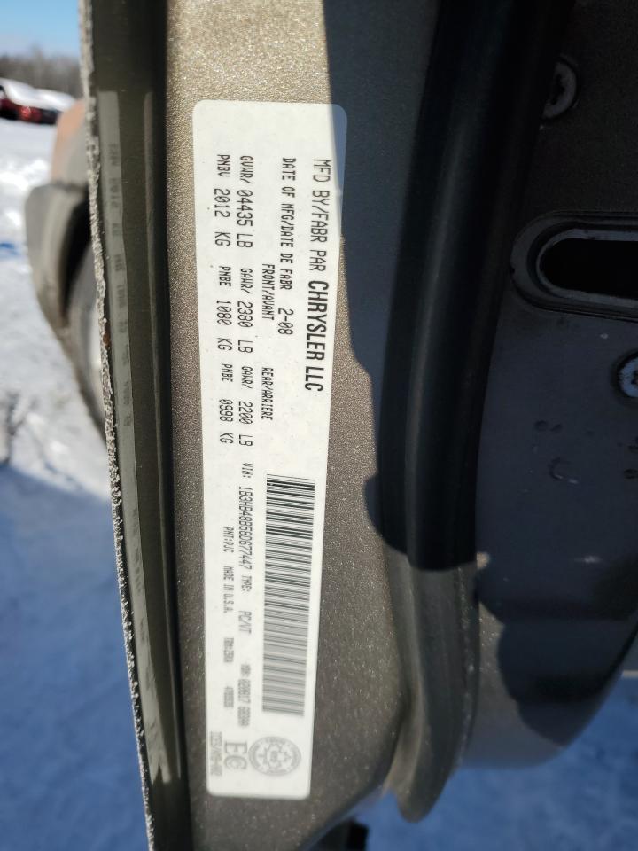 2008 Dodge Caliber Sxt VIN: 1B3HB48B58D677447 Lot: 81050804
