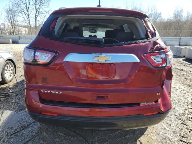  CHEVROLET TRAVERSE 2017 Red