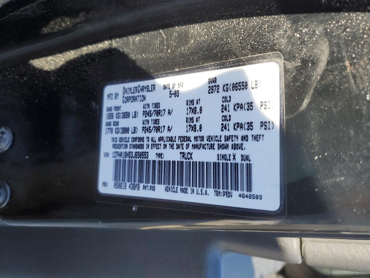 2003 Dodge RAM - Image 13