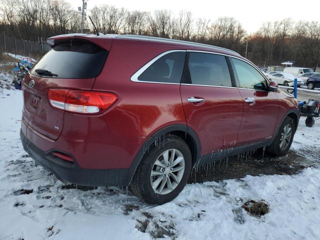  KIA SORENTO 2016 Красный