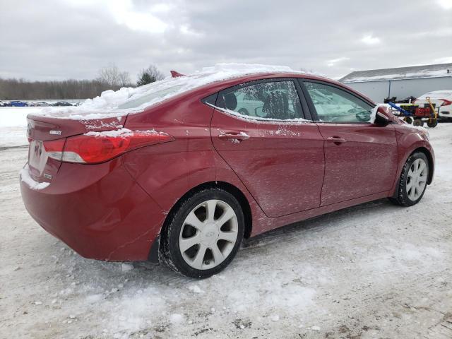  HYUNDAI ELANTRA 2013 Red