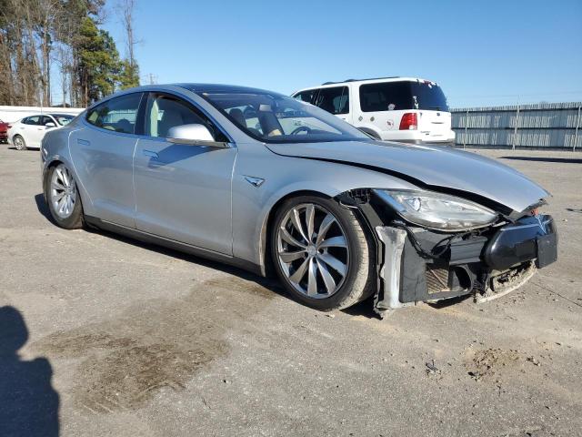 Хэтчбеки TESLA MODEL S 2013 Серебристый