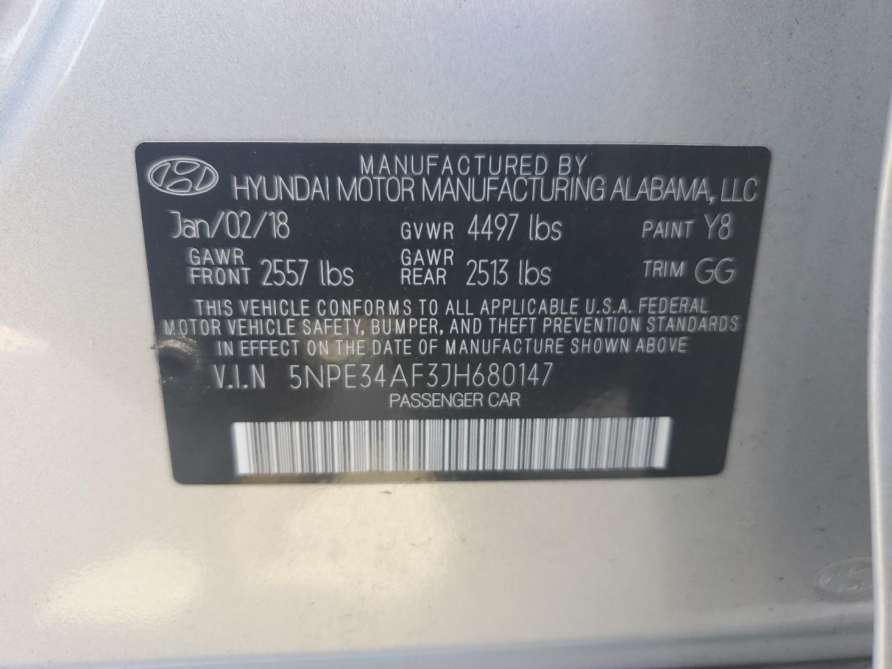 2018 Hyundai Sonata - Image 12