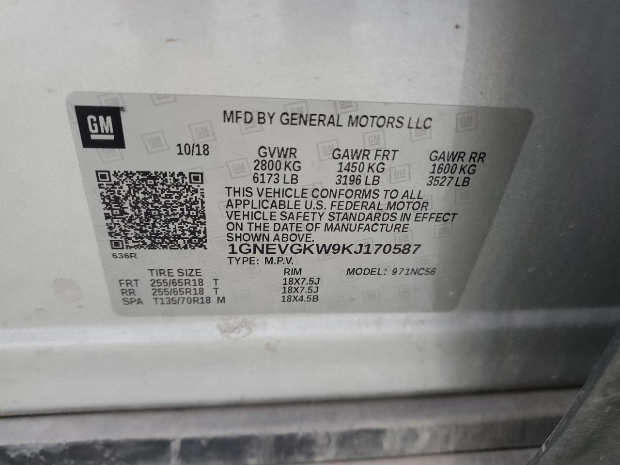 2019 Chevrolet Traverse - Image 13