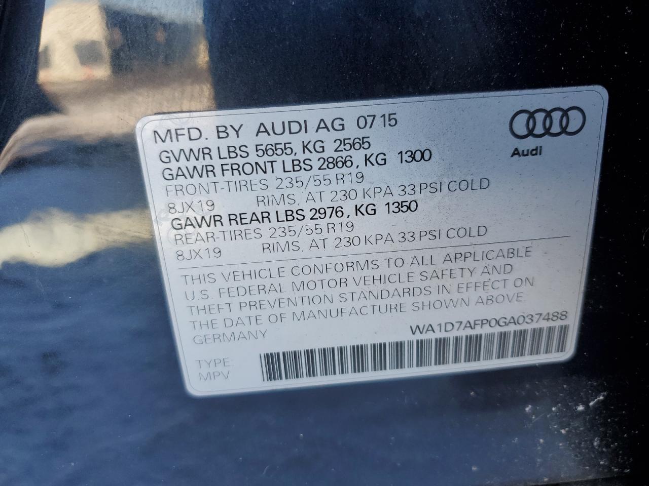 2016 Audi Q5 - Image 13