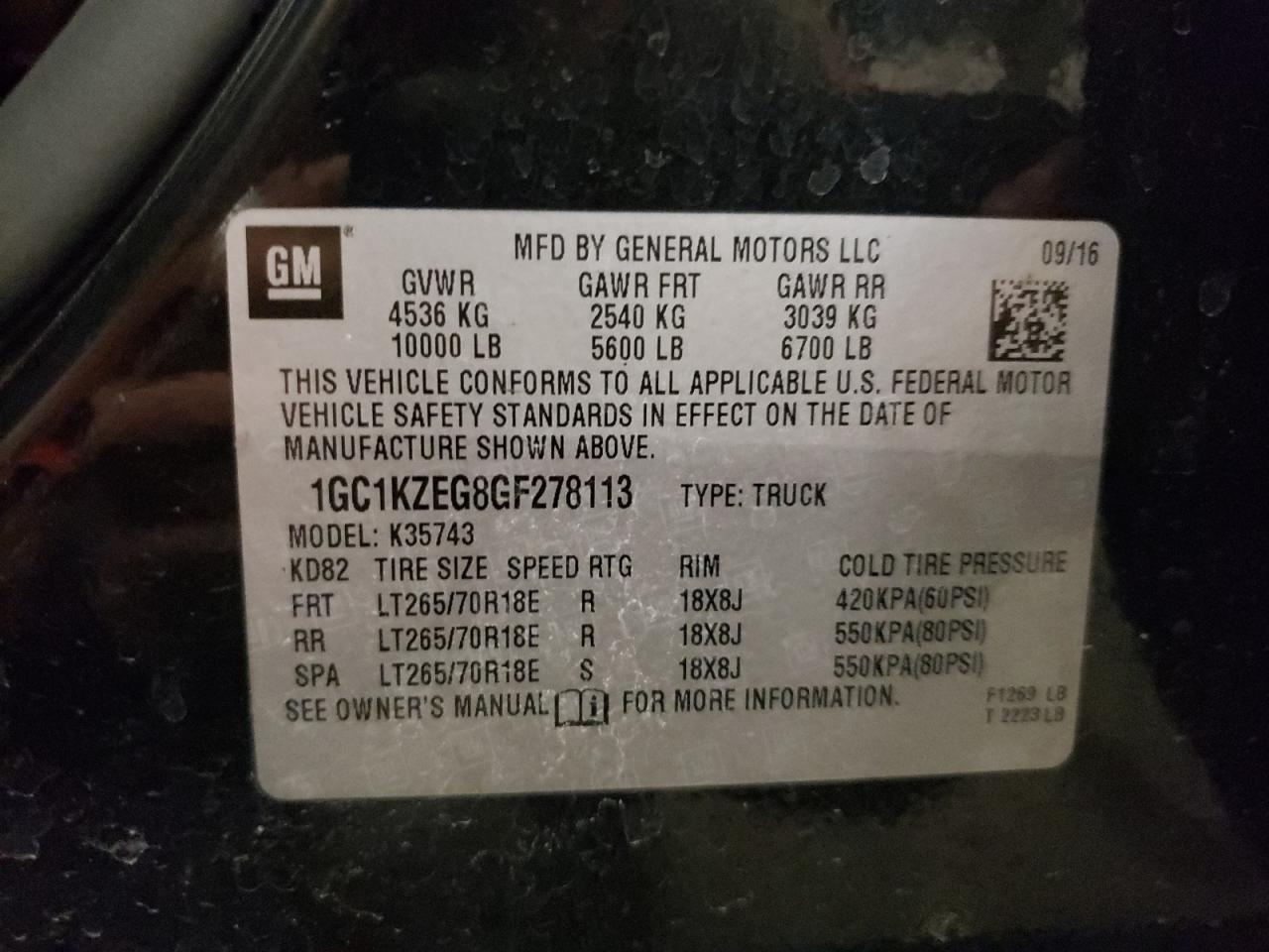 2016 Chevrolet Silverado - Image 12