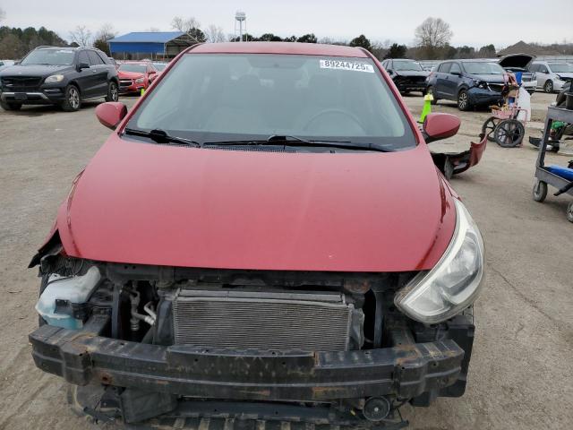 Седани HYUNDAI ACCENT 2015 Червоний