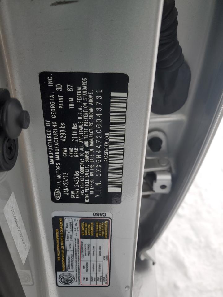 2012 Kia Optima - Image 12