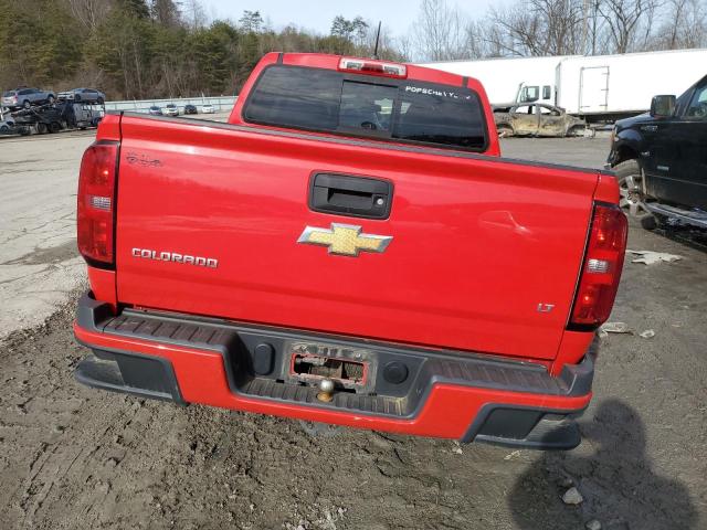 Пікапи CHEVROLET COLORADO 2016 Червоний