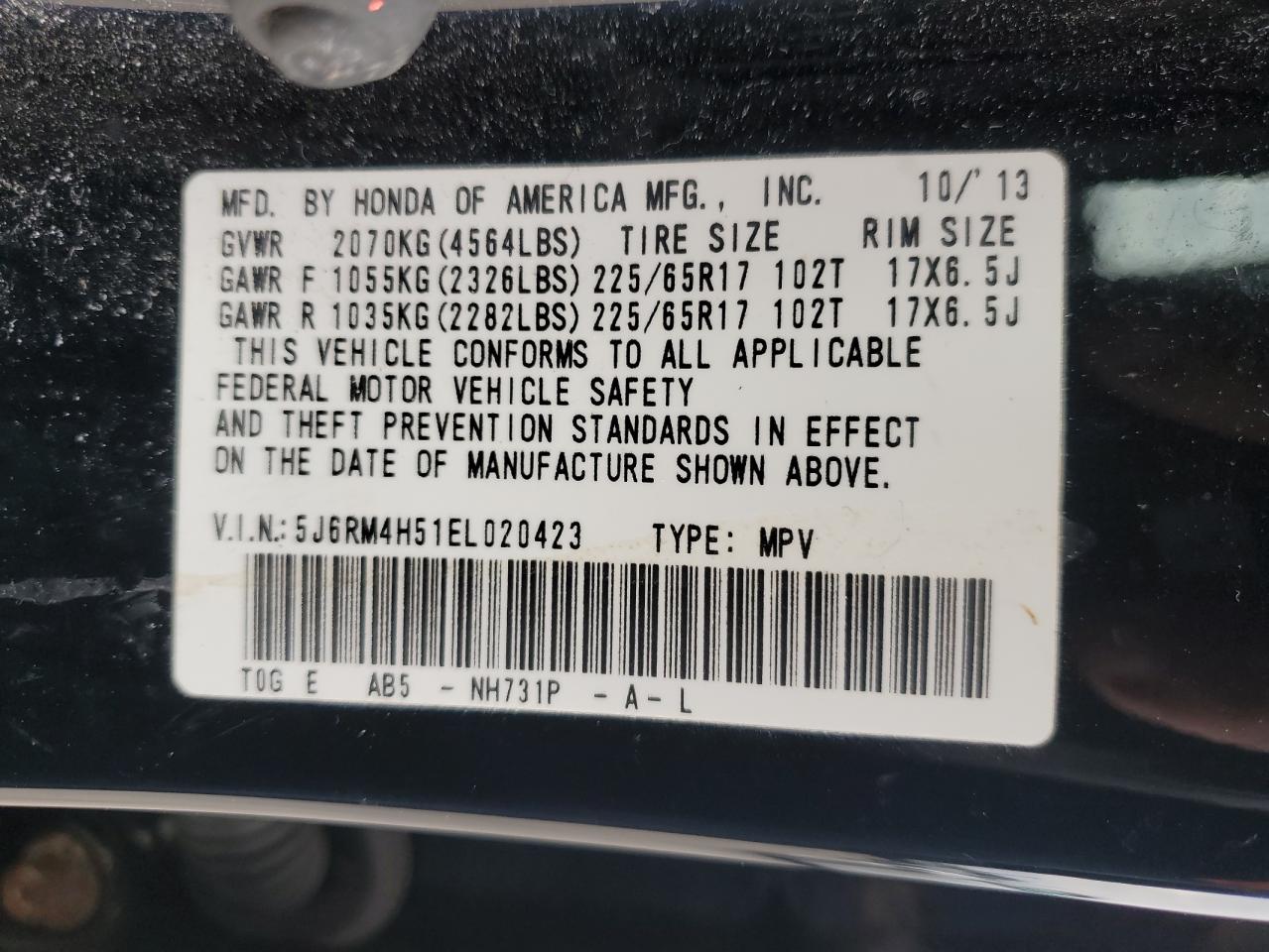 2014 Honda CR-V - Image 13