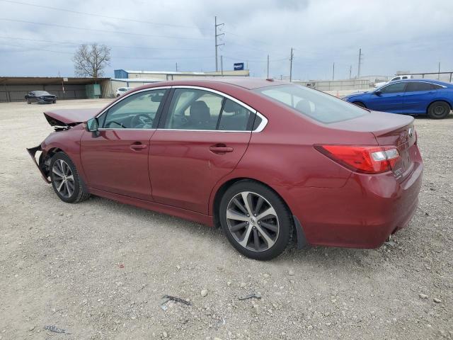  SUBARU LEGACY 2015 Бургунди