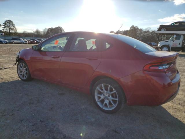 Sedans DODGE DART 2013 Czerwony