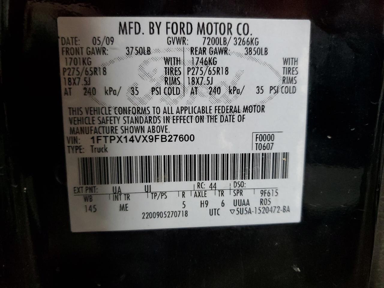 2009 Ford F-150 - Image 12