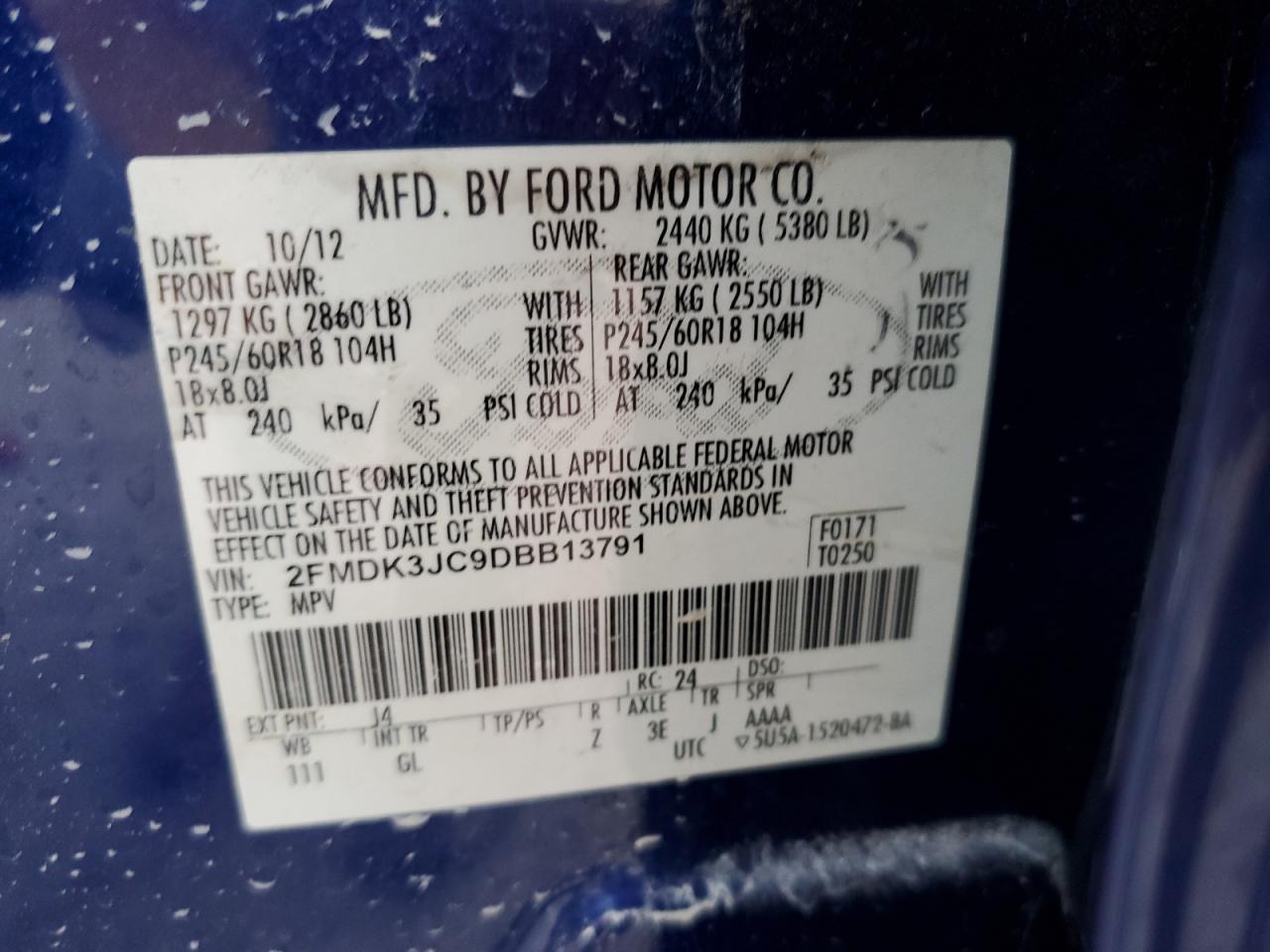 2013 Ford Edge - Image 14