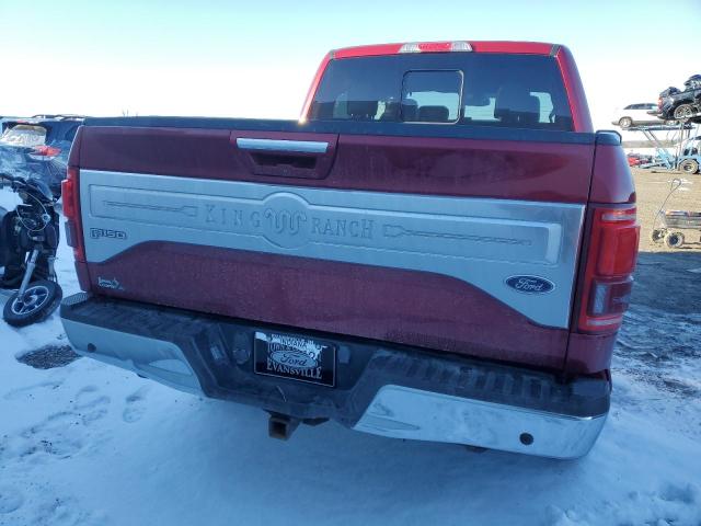 Пикапы FORD F-150 2016 Красный