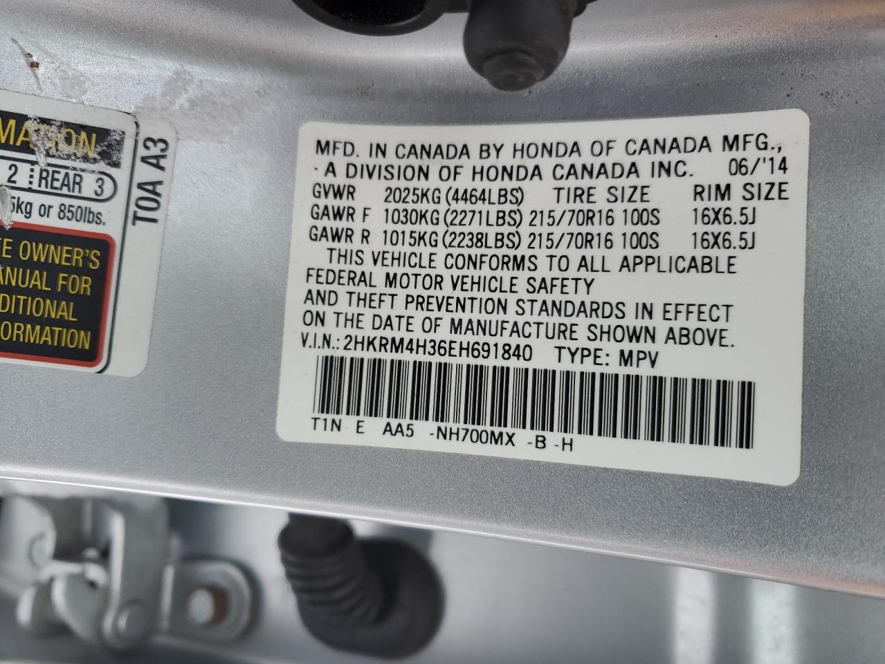 2014 Honda CR-V - Image 16