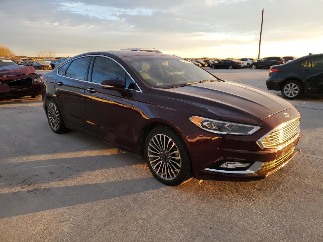 VIN 3FA6P0HD6HR166361 2017 FORD FUSION no.4