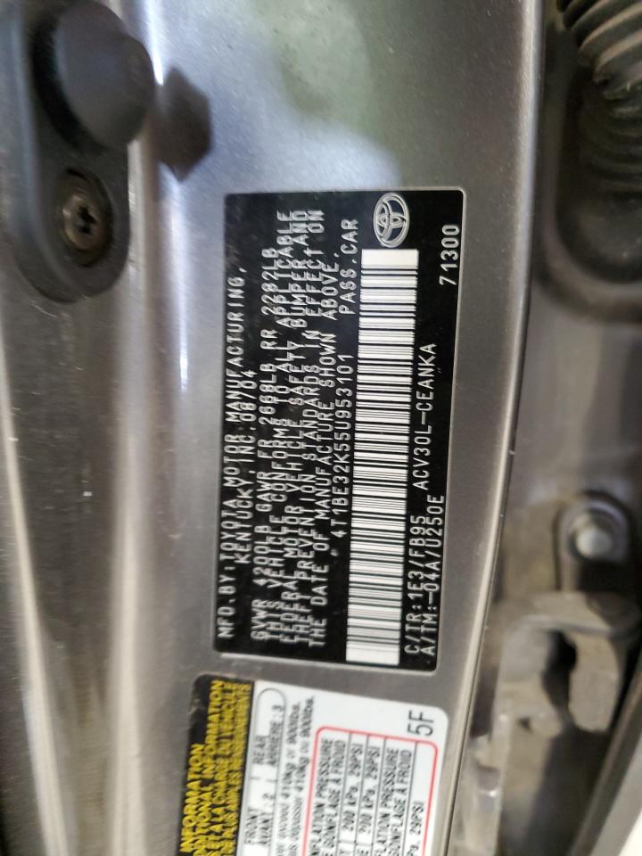 2005 Toyota Camry Le VIN: 4T1BE32K55U953101 Lot: 41520155