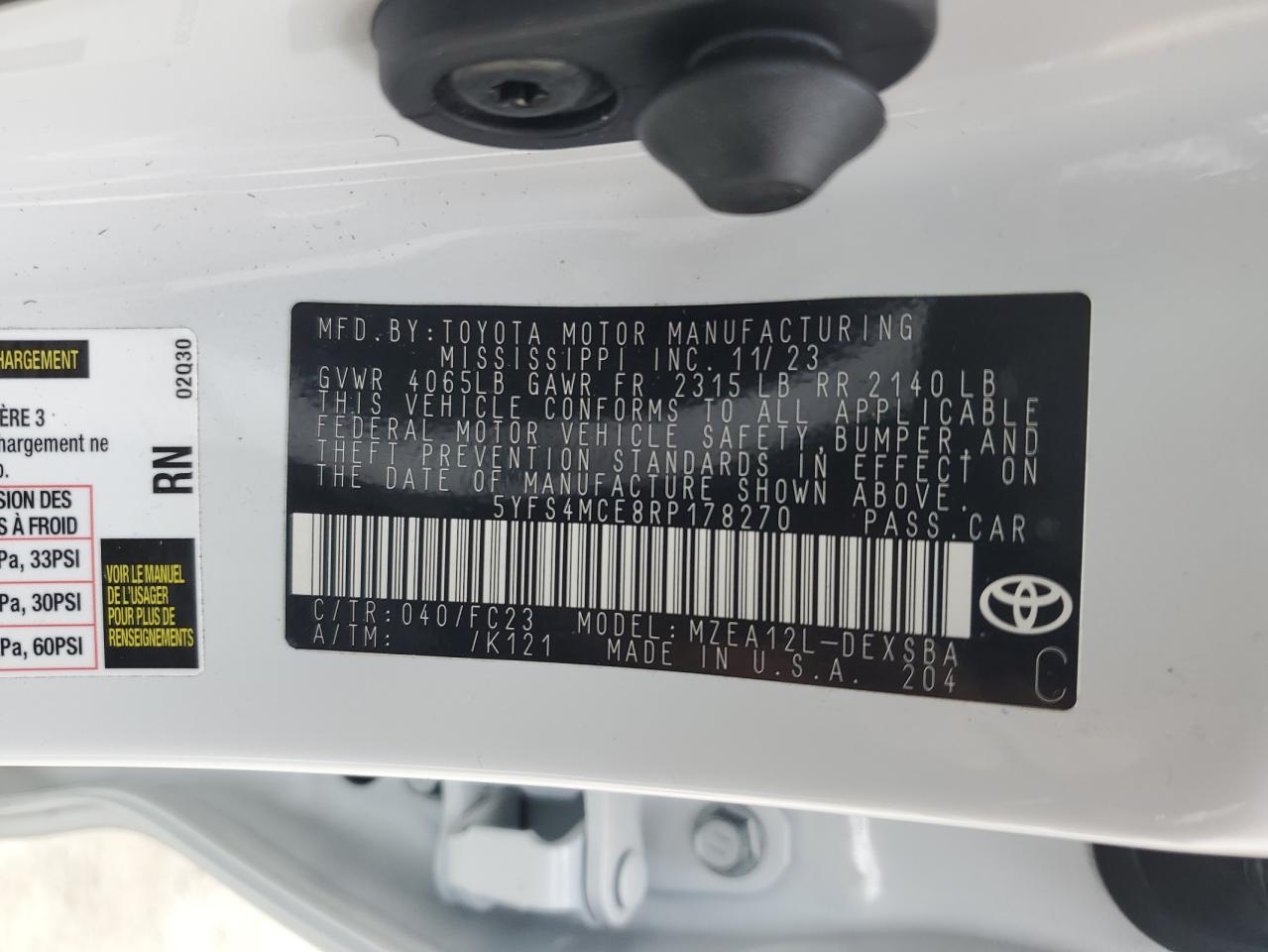 2024 Toyota Corolla - Image 12