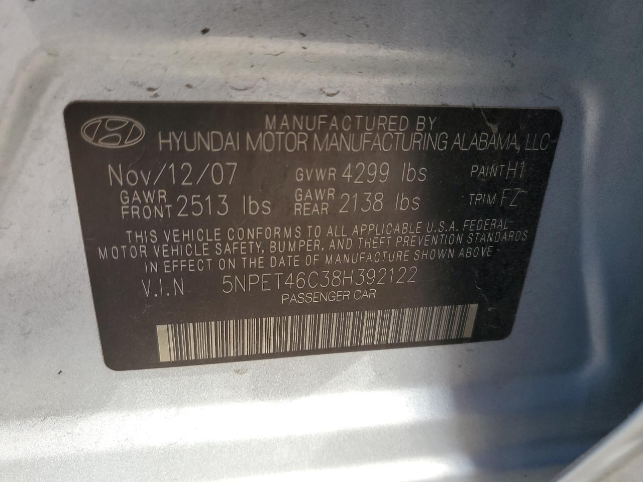 2008 Hyundai Sonata - Image 13