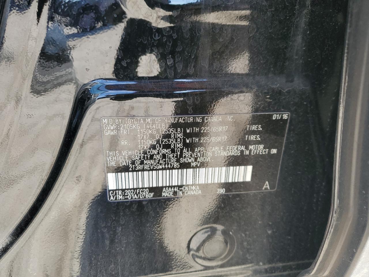 2016 Toyota RAV 4 - Image 15