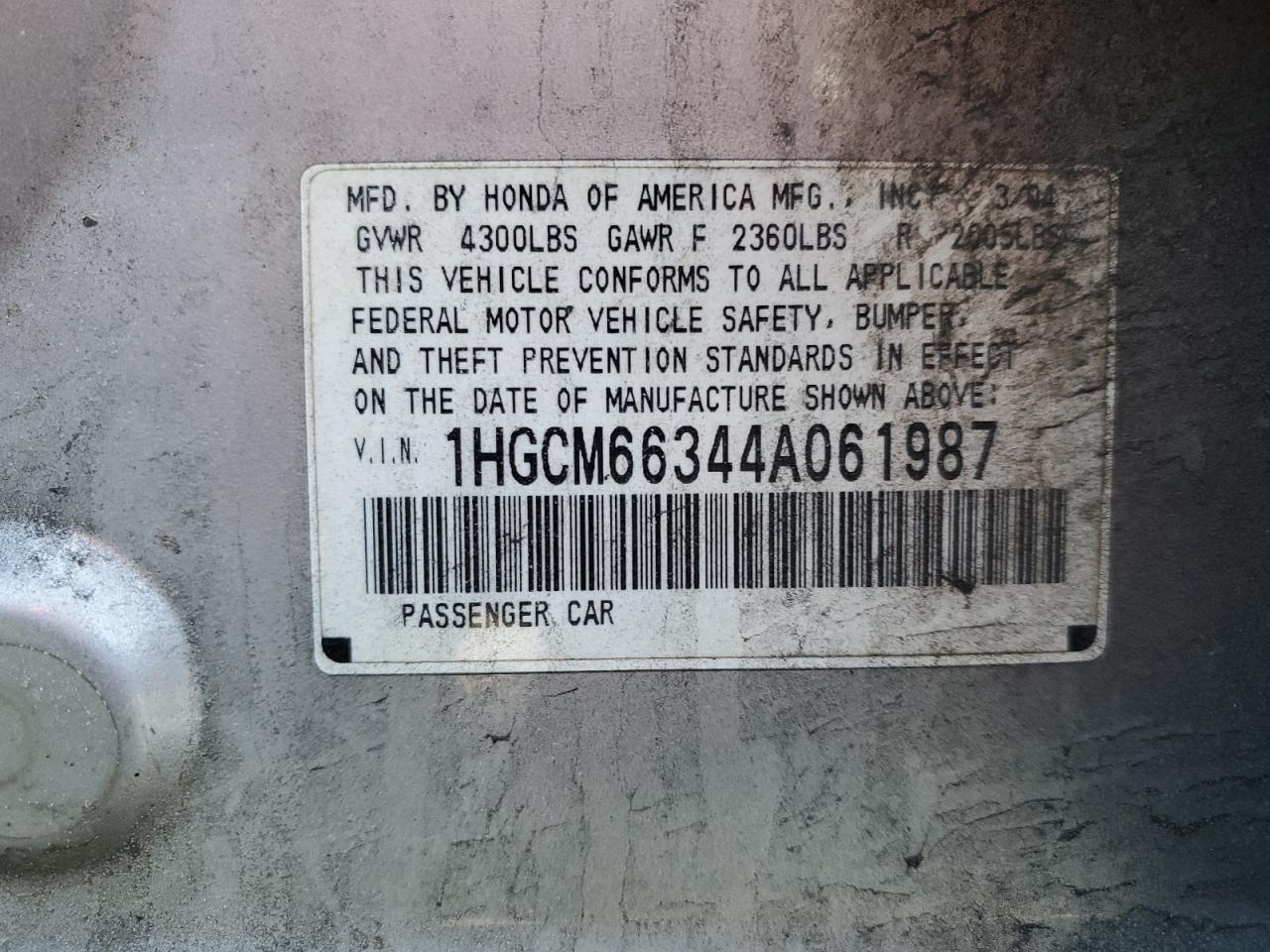 2004 Honda Accord - Image 15