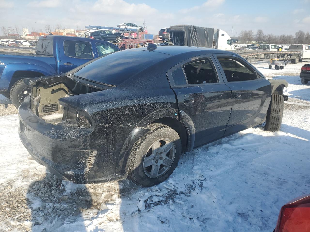 VIN 2C3CDXGJ9MH618402 2021 DODGE CHARGER no.3