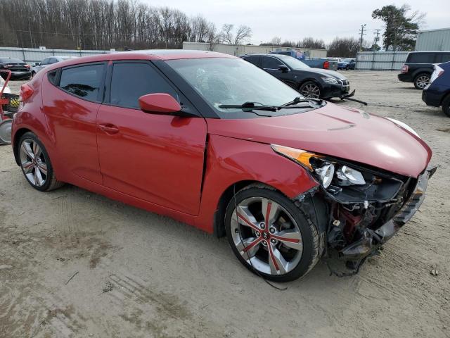 HYUNDAI VELOSTER 2013 Red