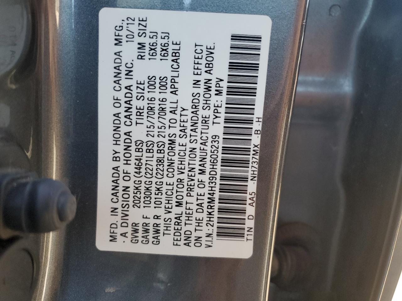 2013 Honda CR-V - Image 13
