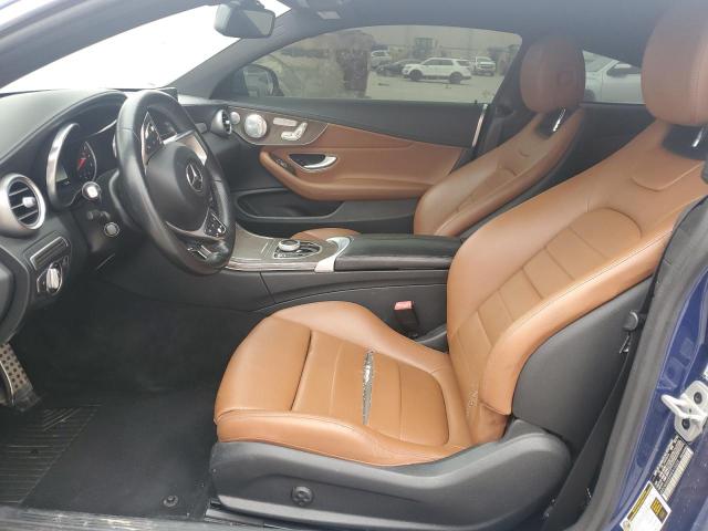 Купе MERCEDES-BENZ C-CLASS 2017 Синій