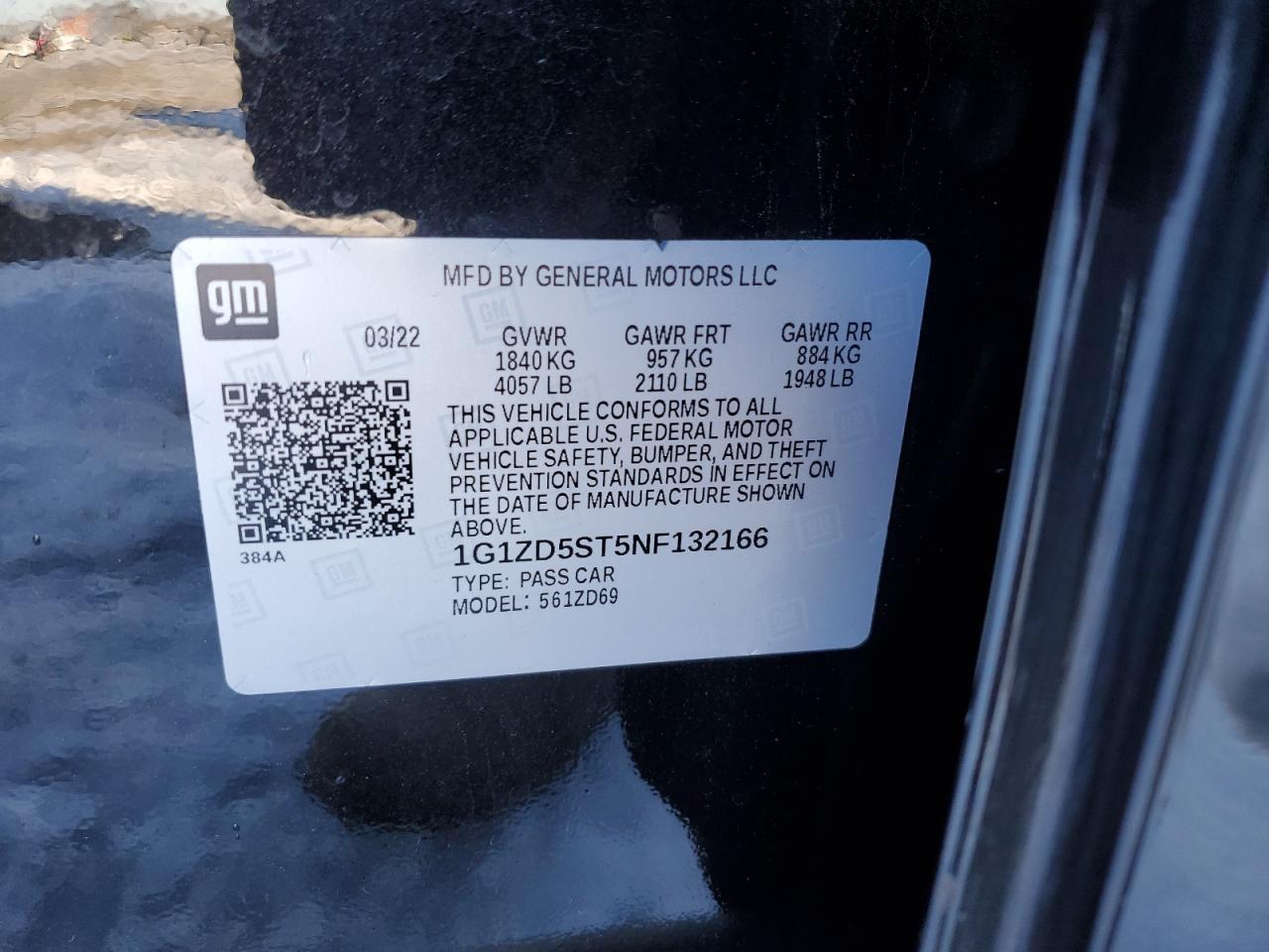 2022 Chevrolet Malibu - Image 12