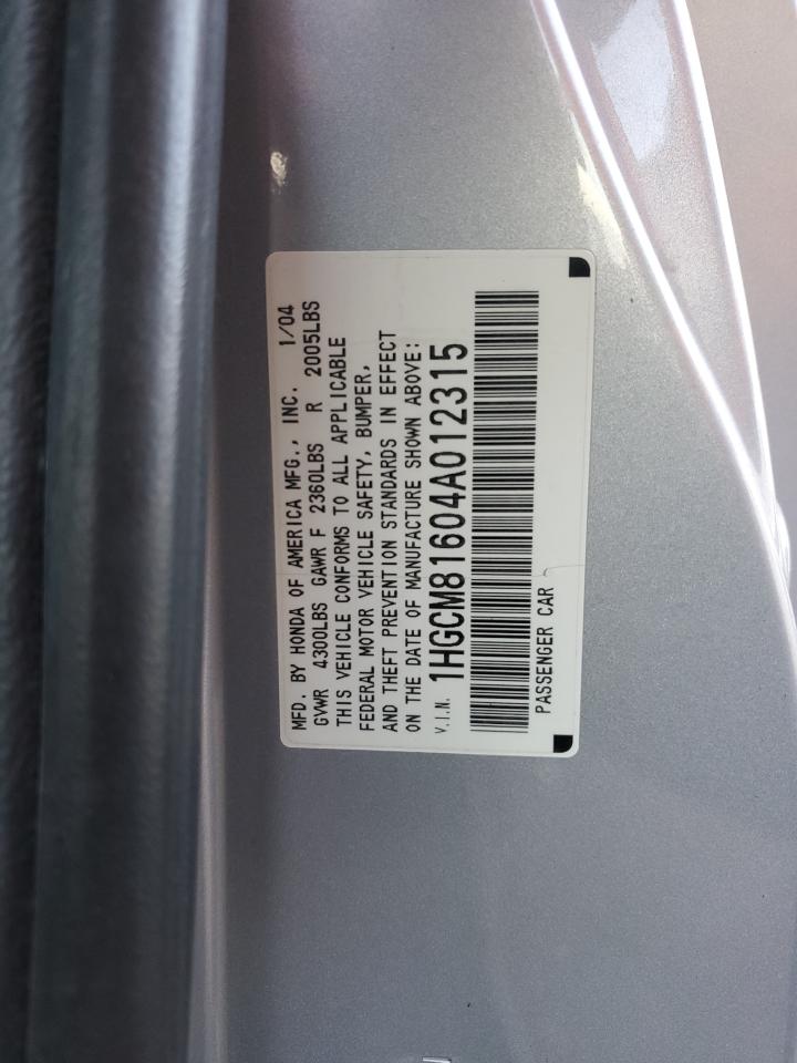 2004 Honda Accord - Image 12