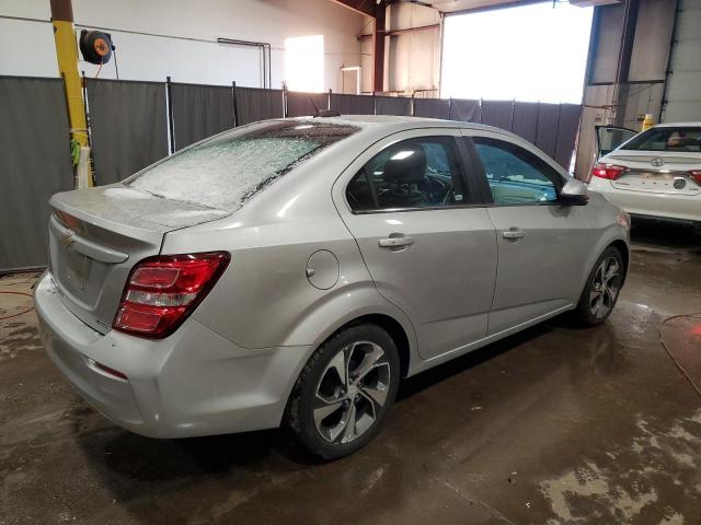 Седаны CHEVROLET SONIC 2017 Серебристый