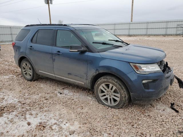  FORD EXPLORER 2018 Blue