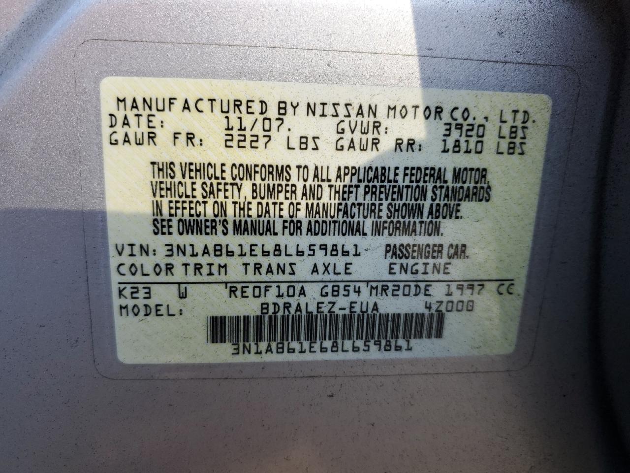 2008 Nissan Sentra - Image 14