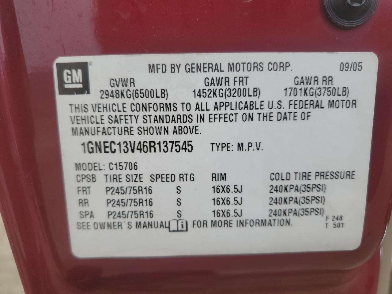 2006 Chevrolet Tahoe - Image 13