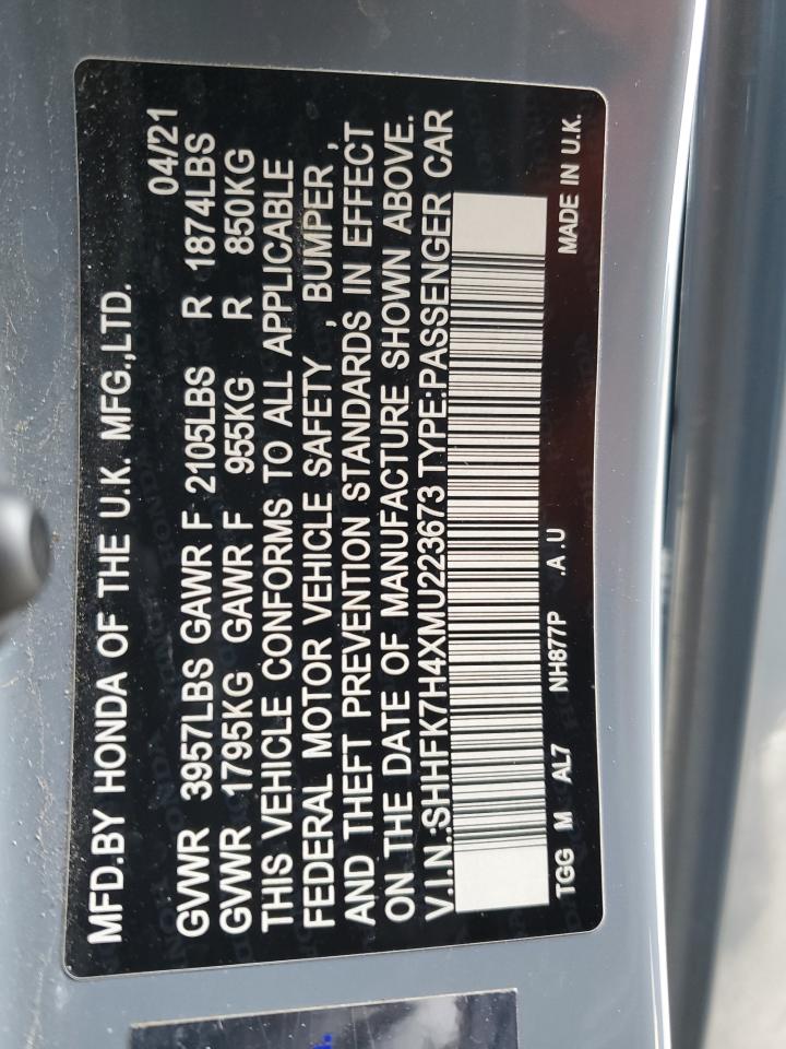 2021 Honda Civic - Image 15