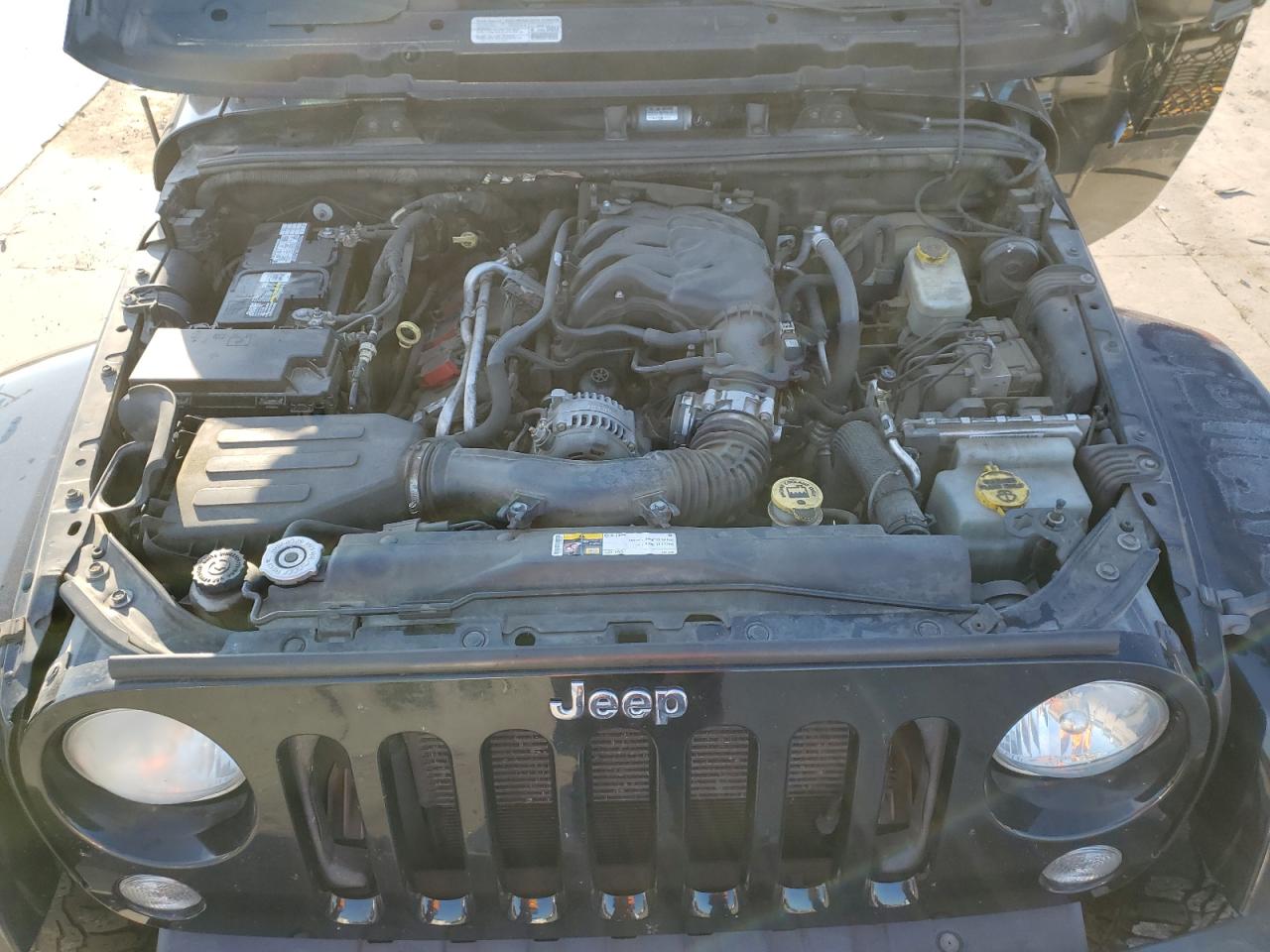 VIN 1C4BJWFG0EL290744 2014 JEEP WRANGLER no.12