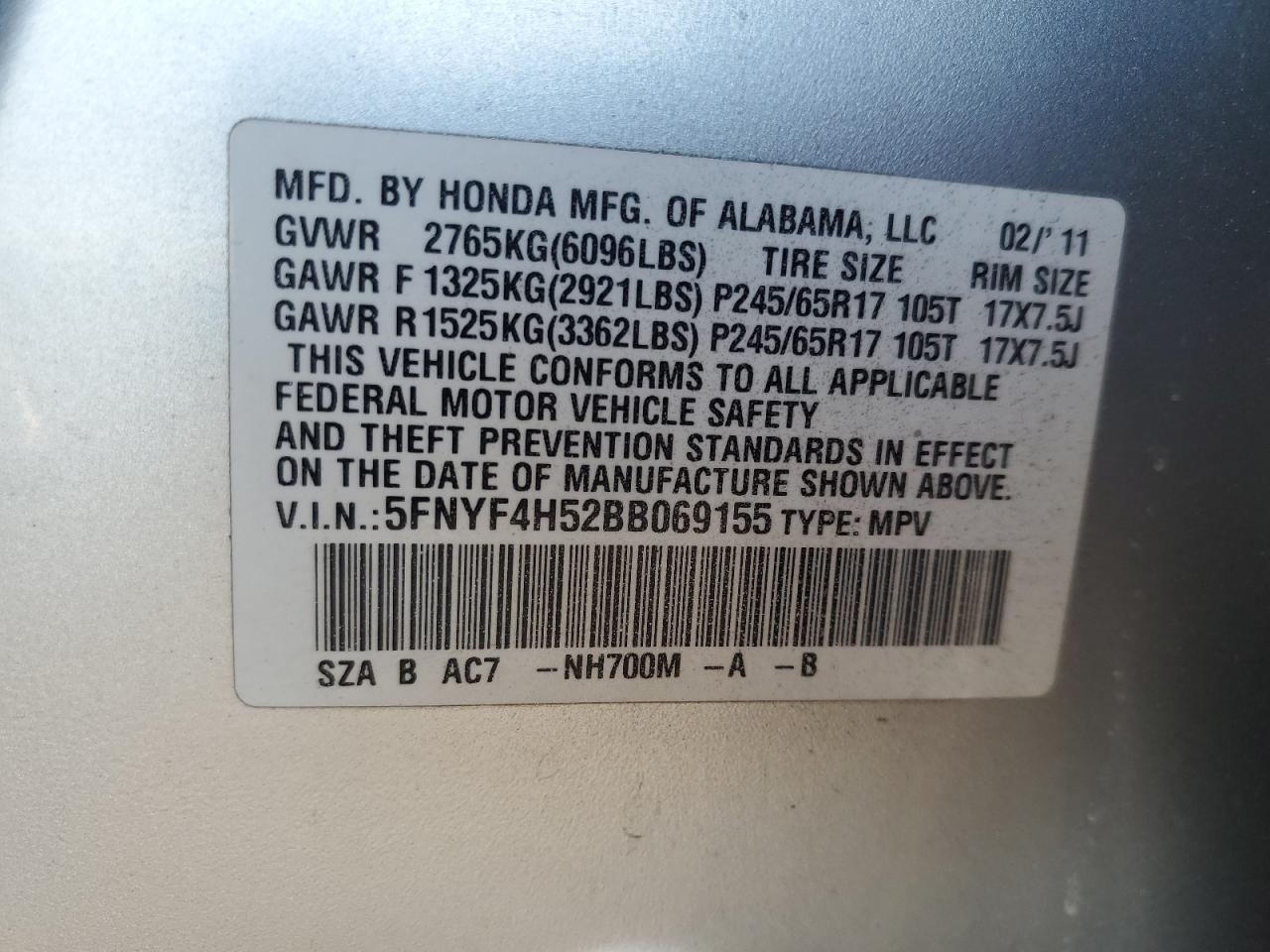 2011 Honda Pilot - Image 15