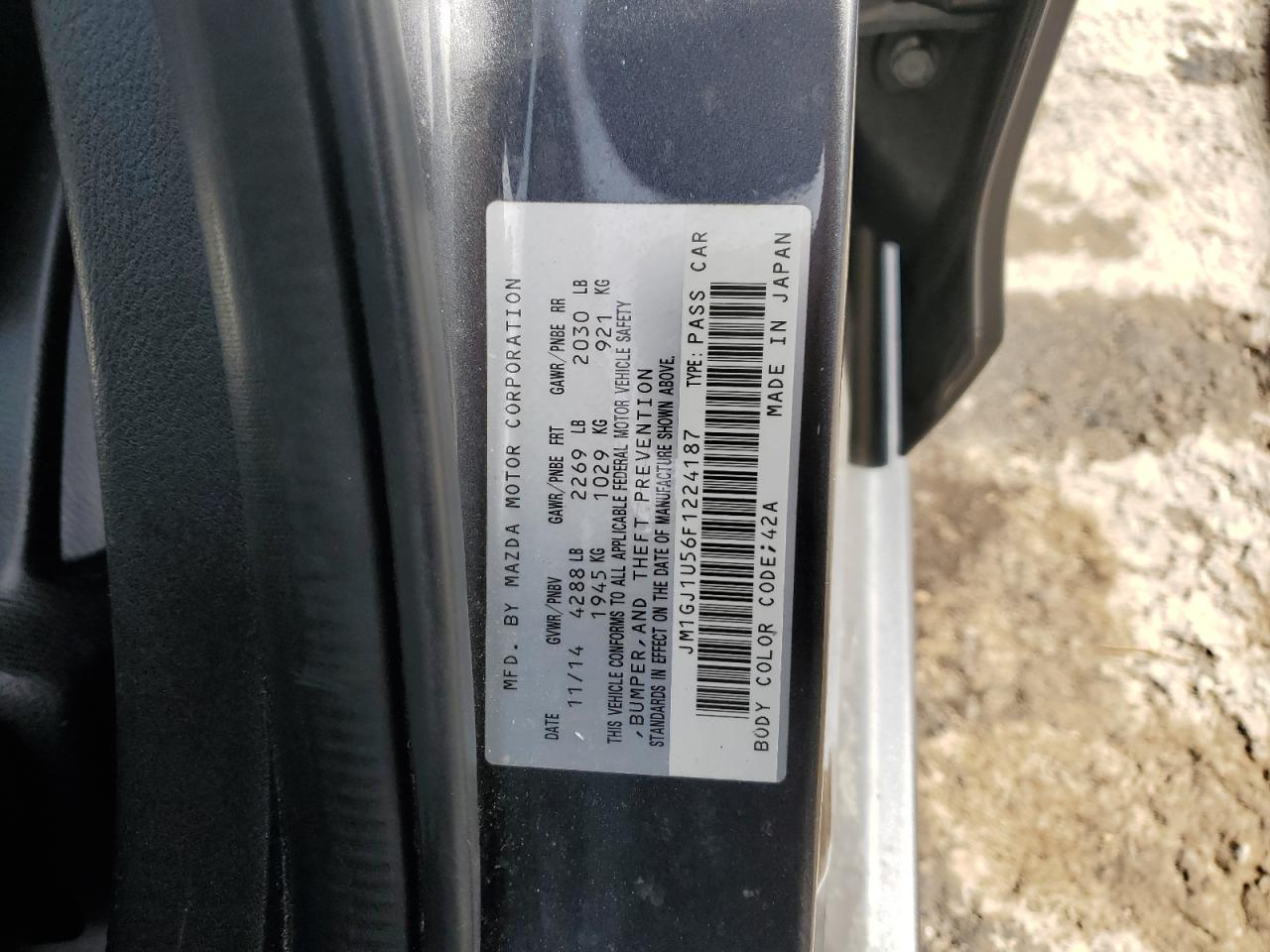 2015 Mazda 6 - Image 12