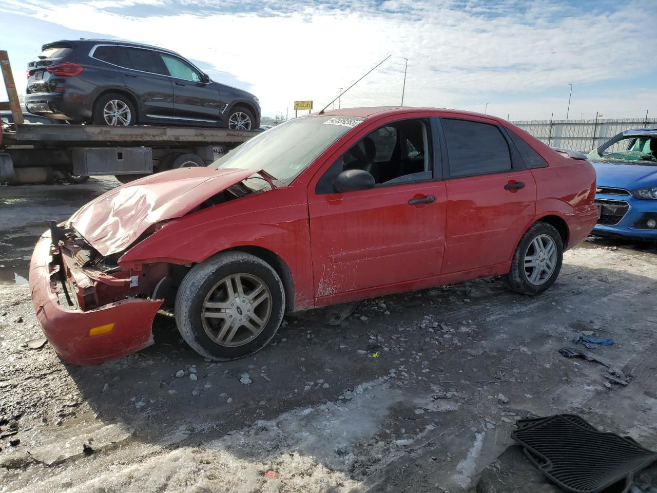2000 Ford Focus Se red null gas 1FAFP34P8YW289920 photo #1