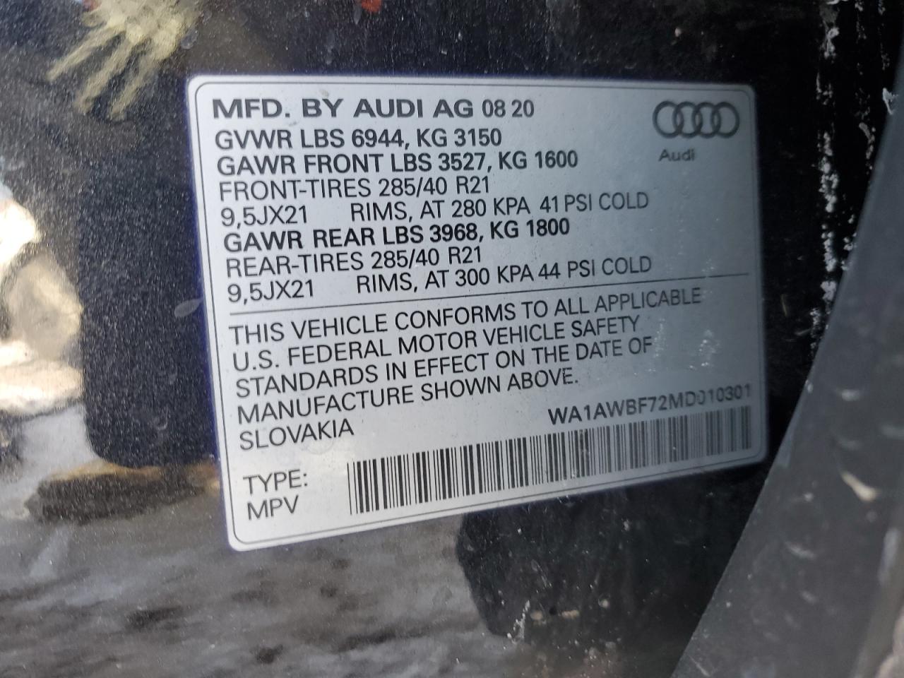 2021 Audi SQ7 - Image 14