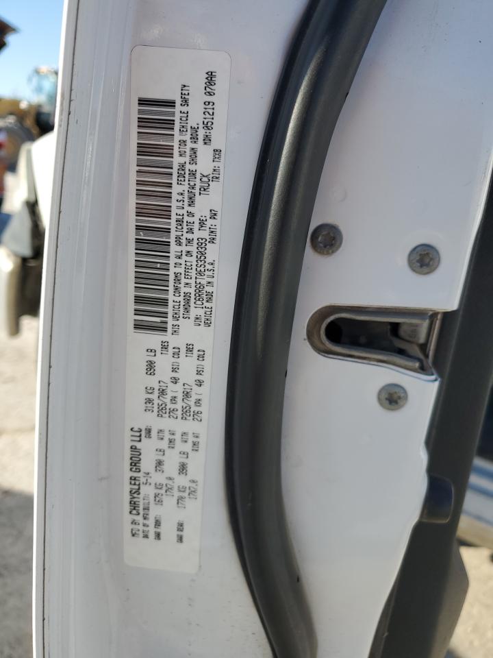 2014 Ram 1500 St VIN: 1C6RR6FT0ES350393 Lot: 87244764