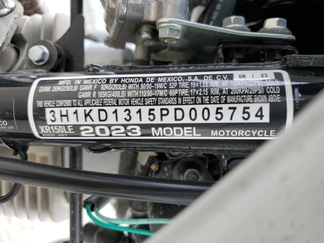 2023 HONDA XR150L E