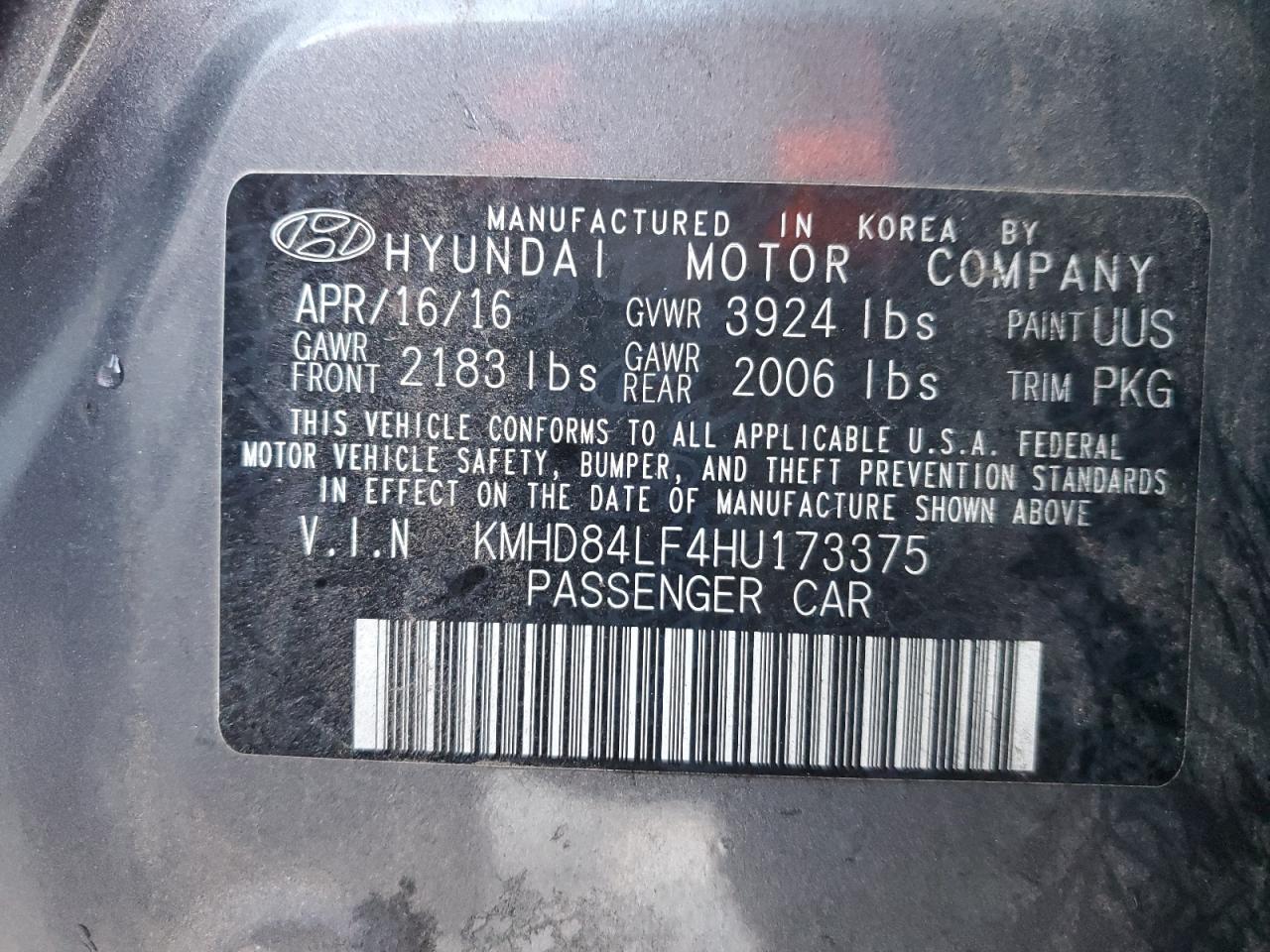 2017 Hyundai Elantra - Image 13