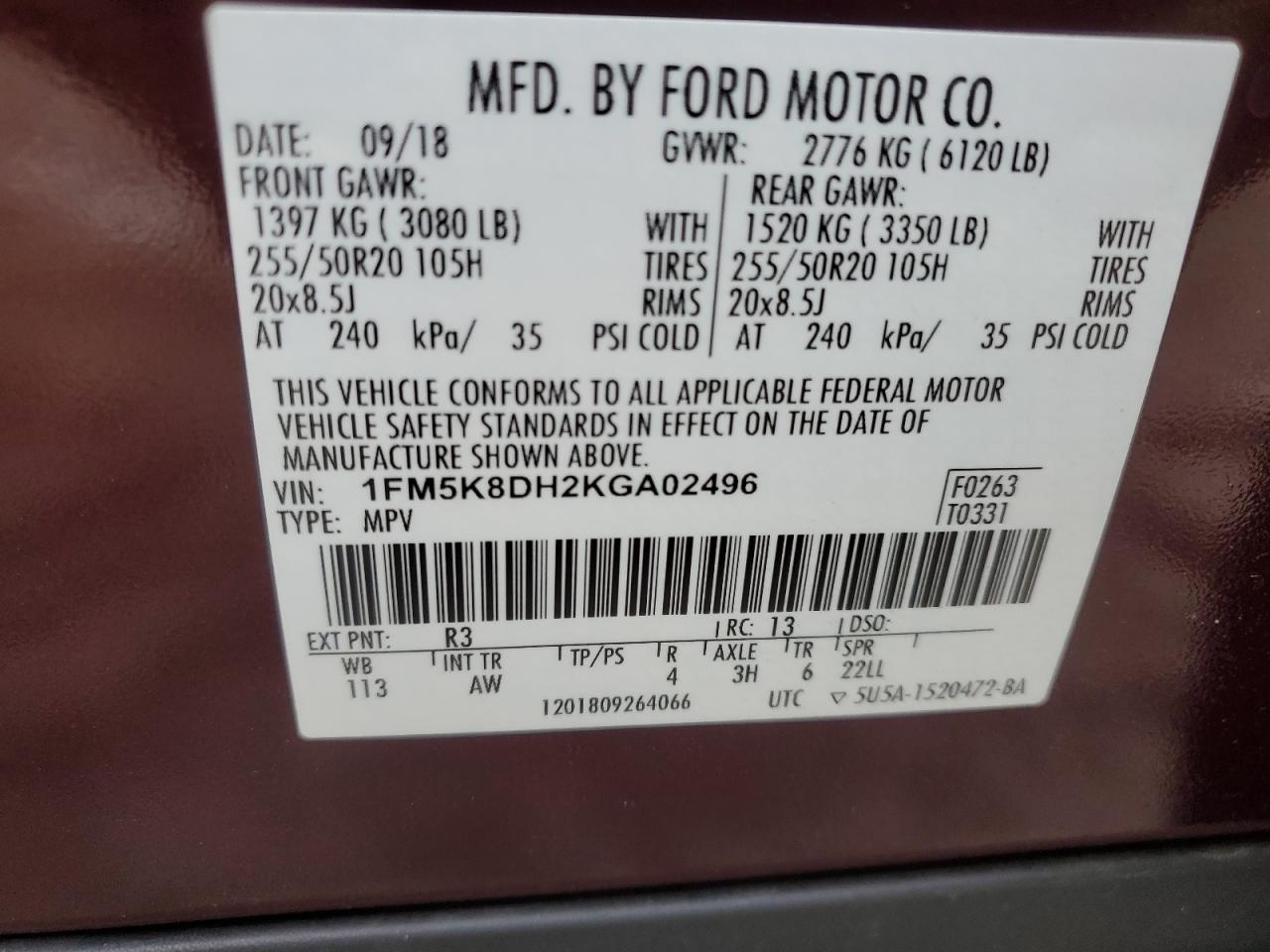 2019 Ford Explorer - Image 13